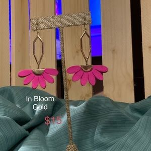 Preimer Designs In Bloom Gold Earrings